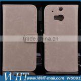 New China Products for Sale Wallet Leather Case for HTC One 2 M8 Wholesale thumbnail-1