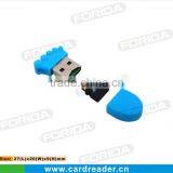 Foot Shape Promotional Gifts tf Memory Card Reader