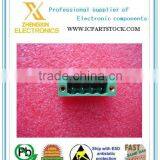 Terminals 1777099 TERM BLK HEADER 4POS/PIN 0.200"/5.08MM GREEN 12A 300V SOLDERING FRED COMBICON MSTBV