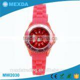 New Custom Fashion Watches Women Colorful Silicone Starp for Watches thumbnail-3