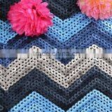 Fashional Colorful 5mm Dull Sequins Embroidery Design Sequins Net Embroidery Fabric Color Changing Sequins thumbnail-1