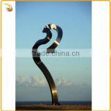 Urban Decoration Metal Boat Sculpture Stainless Steel Outdoor Sculpture thumbnail-4