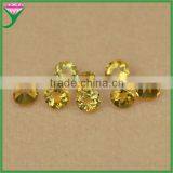 Natural Round Shape Yellow Citrine Stone Prices thumbnail-1