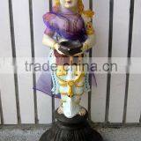Polyresin Hindu Girl Decoration Craft