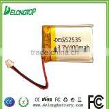 Factory Rechargeable Battery 3.7V 400mah Lipo Battery for GPS Traker