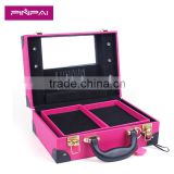 protable handheld new professional beauty plastic make-up box nail product case