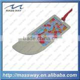 Decorative Etched Laser Brass Heart Shape Custom Silver Metal Bookmark thumbnail-6