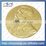 Promotional Zinc Alloy Gold Award Sport 3d Metal Commemorate Coin thumbnail-2
