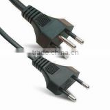 SEV approval power cord with Swiss type plug