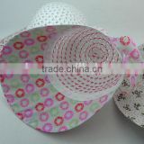China supplier quality gold fashion wholesale sun visor cap