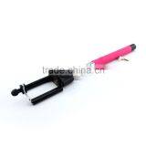 Logo Branded China Colorful Smartphone Wired Cable Selfie Monopod thumbnail-3