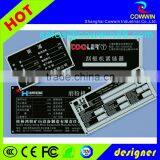 Personalized Small Metal Logo Name Plate With Karon Cheap thumbnail-2