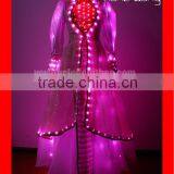 Light Up Dancewear / LED Light Dance Dress / Ballet Costumes thumbnail-4