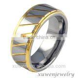 Two Tone Engraved 316l Stainless Steel Gay Men's Jewelry