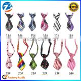 Factory Price Lovely Printed Polyester Necktie Pet Accessories Dog Tie