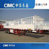 CIMC Tri Axle Stake Body Semi-Trailer With Curtainsider thumbnail-2