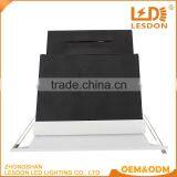 New Design Professional Dimbal Square 12w 15w Cob Led Grille Downlight thumbnail-3