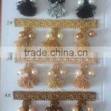 [YZLACE] Tassels Lace curtains Wholesale 10070