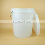 30L Screw Lid Plastic Bucket With Metal Handle, Plastic Pail for Food thumbnail-3