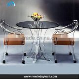 OEM acrylic dining chair transparent acrylic chair high quingity acrylic furniture table chair