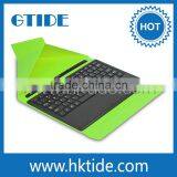 Foldable Magnetic 78-key Keyboard Case With Touchpad For Window 8 Tablet- Green