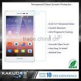 High Quality 9H Hardness Tempered Glass Screen Protector for Huawei p7