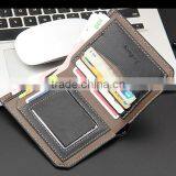 Baellery Men Business PU Leather Wallet for Young Billfold thumbnail-5