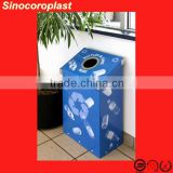 Custom Plastic Collapsible Recycle Bins