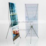Adjustable X Banner Stand Display for Product Launch