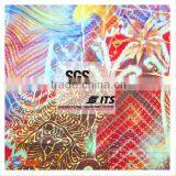 High Quality Polyester Satin Chiffon Digital Printed Fabric for Top, Underwear, Dress Fabric