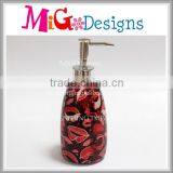 Customized Glazed Perfume Bottles Decorative Empty Lotion Bottles