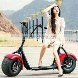 Powerful Electric Motor With 18inch Big Wheel Harley Scooter for Adult