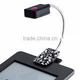 Mini LED Flexible Bright Clip-on Reading Light Clip Book Light for Kindle Nook Led Flexible Arm Light
