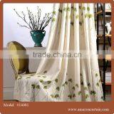 Factory Hot Selling New curtain embroidery Design Fabric For luxury window curtain