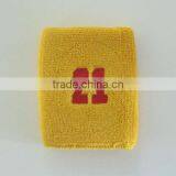 Terry Cotton Sports Wristband Sweatband in Stripe Pattern thumbnail-2