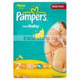 PAMPERS 80PCS Mini S2 Diapers thumbnail-1