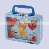 China Factory Kids Bento Metal Lunch Box With Handle, Top Quality Customized Bento Box