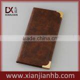 Custom Made Hotel Restaurant Metal Fasten Bill Folders With Sleeves (XJJD14) thumbnail-4