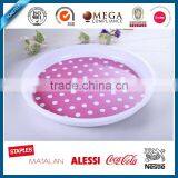 Promotional Squared Pink Color Melamine Plates thumbnail-1