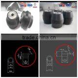 Black Polyurethane Coated Dual V-groove Bearing 623zz Customize Wheel Ball Bearing 623 thumbnail-1