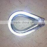 DIN6899B Electrical Galvanized Wire Rope Round Custom Thimble Clevis Price thumbnail-4