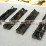 NEW BLACK AND GOLD ( MICHAEL ANGELO) MARBLE CHAIR RAIL MOLDING thumbnail-2