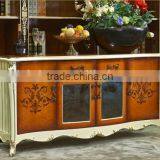 High End Wooden Kitchen Cabinet, Dining Room Furniture Side Cabinet, Parquet Pattern Kitchen Cupboard (BF01-ML024) thumbnail-1