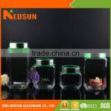 Chinese Wholesale Hot Selling Items Square Glass Jar Top Selling Products in thumbnail-2