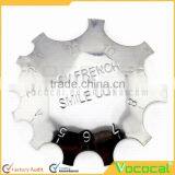 Stainless Steel Handy Nail Manicure French Smile Cut Line Edge Cutter Trimmer Nail Art DIY Model Tool thumbnail-4