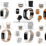 Genuine Leather Replacement Bands for Fitbit Charge 2 thumbnail-3