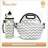 Travel Neoprene Lunch Bag Insulated Cooler Lunch Bags Waterproof Zipper Picnic thumbnail-1