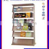 Metal Shelves Racking and Shelving System Flat Bookcase thumbnail-1