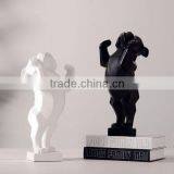 Origami Resin Starling Dog Figurine thumbnail-1