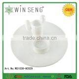 Ceramic White Porcelain Egg Tray, Egg Dish, Egg Holder, Egg Cup thumbnail-3